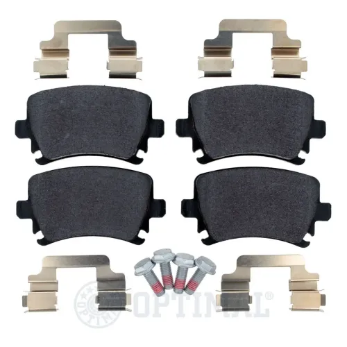 Bremsbelagsatz, Scheibenbremse Hinterachse OPTIMAL BP-12884 Bild Bremsbelagsatz, Scheibenbremse Hinterachse OPTIMAL BP-12884