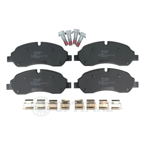 Bremsbelagsatz, Scheibenbremse Vorderachse OPTIMAL BP-12885 Bild Bremsbelagsatz, Scheibenbremse Vorderachse OPTIMAL BP-12885