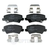 Bremsbelagsatz, Scheibenbremse Hinterachse OPTIMAL BP-12892