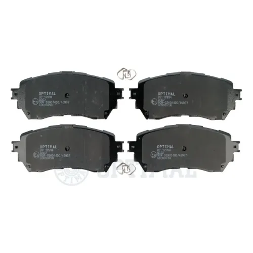 Bremsbelagsatz, Scheibenbremse Vorderachse OPTIMAL BP-12894 Bild Bremsbelagsatz, Scheibenbremse Vorderachse OPTIMAL BP-12894