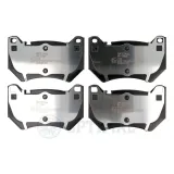 Bremsbelagsatz, Scheibenbremse Vorderachse OPTIMAL BP-12898