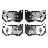 Bremsbelagsatz, Scheibenbremse Vorderachse OPTIMAL BP-12899