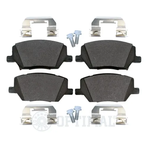 Bremsbelagsatz, Scheibenbremse Vorderachse OPTIMAL BP-12900 Bild Bremsbelagsatz, Scheibenbremse Vorderachse OPTIMAL BP-12900