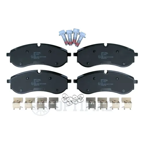 Bremsbelagsatz, Scheibenbremse Hinterachse OPTIMAL BP-12902 Bild Bremsbelagsatz, Scheibenbremse Hinterachse OPTIMAL BP-12902