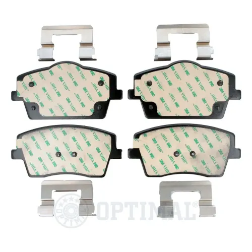 Bremsbelagsatz, Scheibenbremse Vorderachse OPTIMAL BP-12904 Bild Bremsbelagsatz, Scheibenbremse Vorderachse OPTIMAL BP-12904