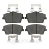 Bremsbelagsatz, Scheibenbremse Vorderachse OPTIMAL BP-12904 Bild Bremsbelagsatz, Scheibenbremse Vorderachse OPTIMAL BP-12904