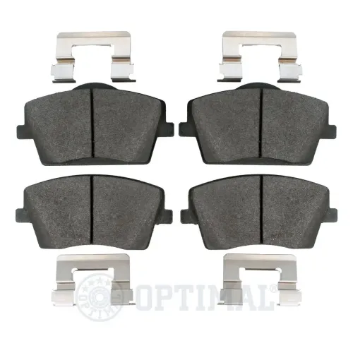 Bremsbelagsatz, Scheibenbremse Vorderachse OPTIMAL BP-12904 Bild Bremsbelagsatz, Scheibenbremse Vorderachse OPTIMAL BP-12904