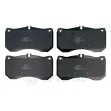 Bremsbelagsatz, Scheibenbremse Vorderachse OPTIMAL BP-12909