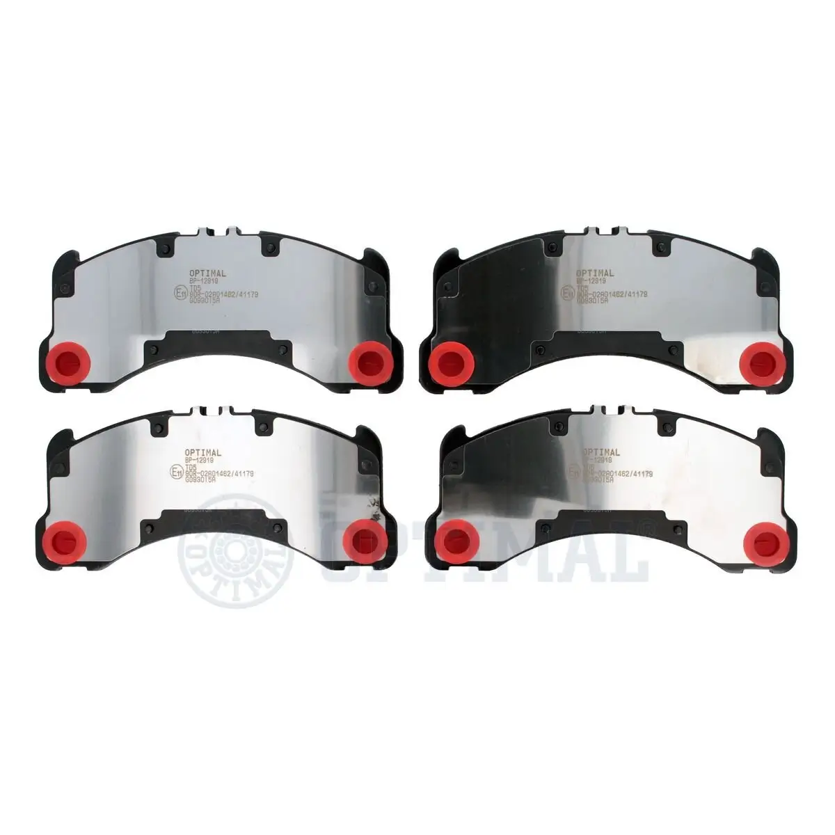 Bremsbelagsatz, Scheibenbremse Vorderachse OPTIMAL BP-12919
