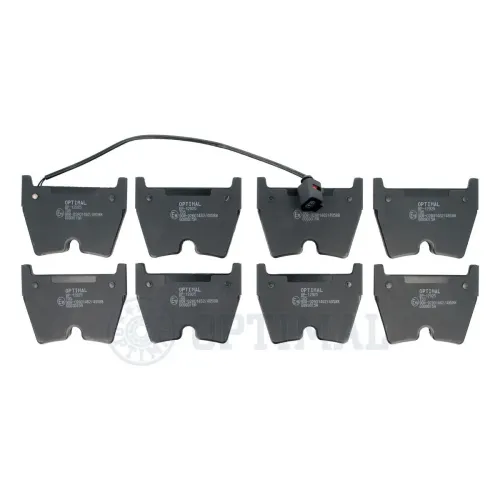 Bremsbelagsatz, Scheibenbremse Vorderachse OPTIMAL BP-12925 Bild Bremsbelagsatz, Scheibenbremse Vorderachse OPTIMAL BP-12925