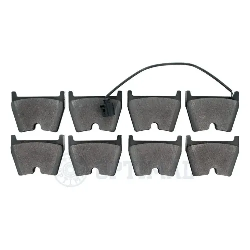 Bremsbelagsatz, Scheibenbremse Vorderachse OPTIMAL BP-12925 Bild Bremsbelagsatz, Scheibenbremse Vorderachse OPTIMAL BP-12925