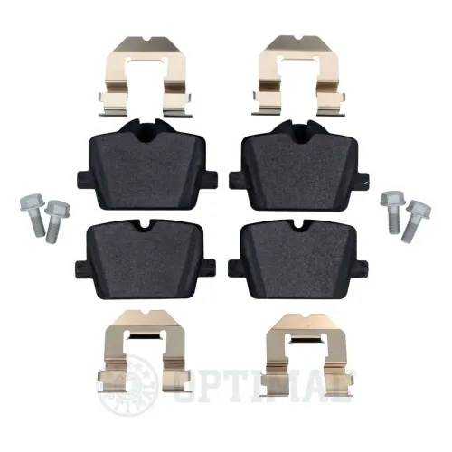 Bremsbelagsatz, Scheibenbremse Hinterachse OPTIMAL BP-12926 Bild Bremsbelagsatz, Scheibenbremse Hinterachse OPTIMAL BP-12926