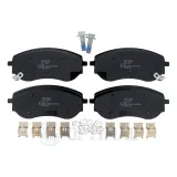 Bremsbelagsatz, Scheibenbremse Vorderachse OPTIMAL BP-12929