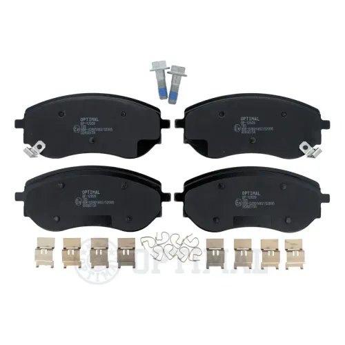 Bremsbelagsatz, Scheibenbremse Vorderachse OPTIMAL BP-12929 Bild Bremsbelagsatz, Scheibenbremse Vorderachse OPTIMAL BP-12929