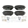 Bremsbelagsatz, Scheibenbremse Hinterachse OPTIMAL BP-12930 Bild Bremsbelagsatz, Scheibenbremse Hinterachse OPTIMAL BP-12930