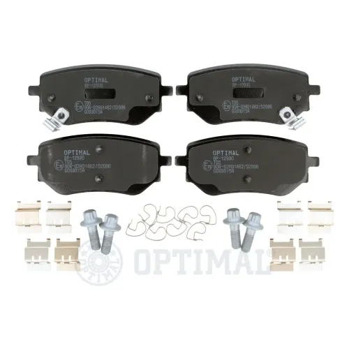 Bremsbelagsatz, Scheibenbremse Hinterachse OPTIMAL BP-12930 Bild Bremsbelagsatz, Scheibenbremse Hinterachse OPTIMAL BP-12930