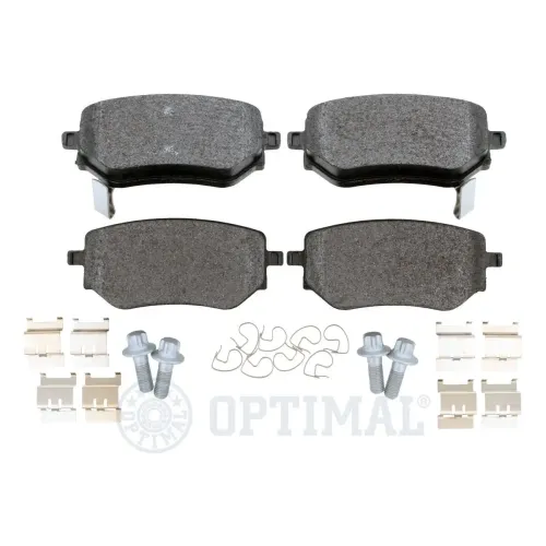 Bremsbelagsatz, Scheibenbremse Hinterachse OPTIMAL BP-12930 Bild Bremsbelagsatz, Scheibenbremse Hinterachse OPTIMAL BP-12930