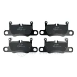 Bremsbelagsatz, Scheibenbremse Hinterachse OPTIMAL BP-12931