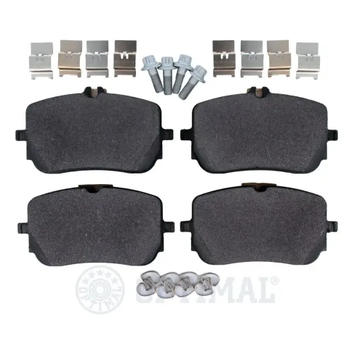 Bremsbelagsatz, Scheibenbremse Vorderachse OPTIMAL BP-12933 Bild Bremsbelagsatz, Scheibenbremse Vorderachse OPTIMAL BP-12933