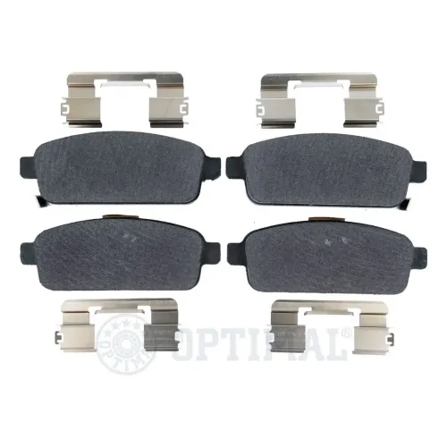 Bremsbelagsatz, Scheibenbremse Hinterachse OPTIMAL BP-12935 Bild Bremsbelagsatz, Scheibenbremse Hinterachse OPTIMAL BP-12935