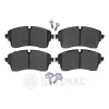 Bremsbelagsatz, Scheibenbremse Vorderachse OPTIMAL BP-12939 Bild Bremsbelagsatz, Scheibenbremse Vorderachse OPTIMAL BP-12939