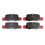 Bremsbelagsatz, Scheibenbremse Hinterachse OPTIMAL BP-12940