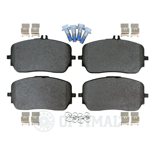 Bremsbelagsatz, Scheibenbremse Vorderachse OPTIMAL BP-12941 Bild Bremsbelagsatz, Scheibenbremse Vorderachse OPTIMAL BP-12941