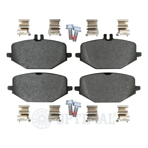 Bremsbelagsatz, Scheibenbremse Hinterachse OPTIMAL BP-12944 Bild Bremsbelagsatz, Scheibenbremse Hinterachse OPTIMAL BP-12944