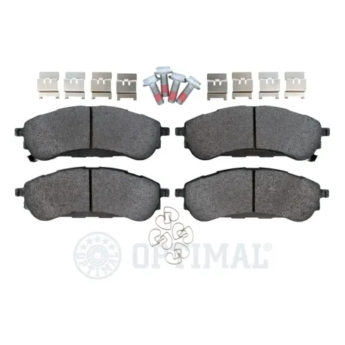 Bremsbelagsatz, Scheibenbremse Hinterachse OPTIMAL BP-12946 Bild Bremsbelagsatz, Scheibenbremse Hinterachse OPTIMAL BP-12946