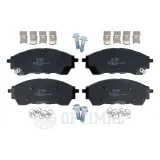 Bremsbelagsatz, Scheibenbremse Vorderachse OPTIMAL BP-12950