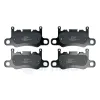 Bremsbelagsatz, Scheibenbremse Hinterachse OPTIMAL BP-12951
