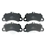 Bremsbelagsatz, Scheibenbremse Vorderachse OPTIMAL BP-12953