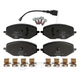 Bremsbelagsatz, Scheibenbremse Vorderachse OPTIMAL BP-12954