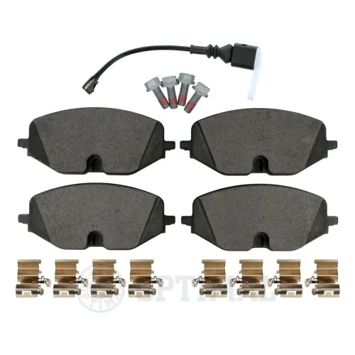 Bremsbelagsatz, Scheibenbremse Vorderachse OPTIMAL BP-12954 Bild Bremsbelagsatz, Scheibenbremse Vorderachse OPTIMAL BP-12954