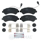 Bremsbelagsatz, Scheibenbremse Vorderachse OPTIMAL BP-12959