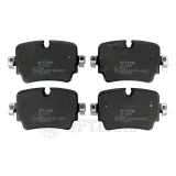 Bremsbelagsatz, Scheibenbremse Hinterachse OPTIMAL BP-12962