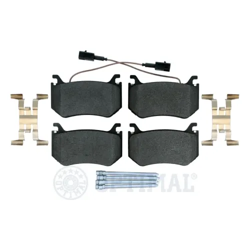 Bremsbelagsatz, Scheibenbremse Hinterachse OPTIMAL BP-12967 Bild Bremsbelagsatz, Scheibenbremse Hinterachse OPTIMAL BP-12967