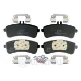 Bremsbelagsatz, Scheibenbremse Hinterachse OPTIMAL BP-12970