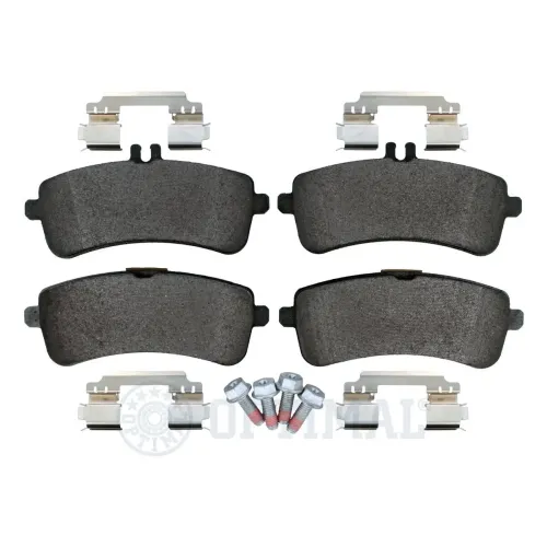 Bremsbelagsatz, Scheibenbremse Hinterachse OPTIMAL BP-12970 Bild Bremsbelagsatz, Scheibenbremse Hinterachse OPTIMAL BP-12970