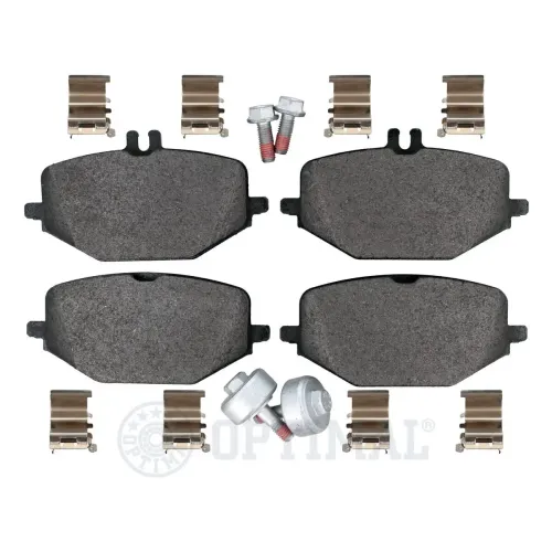 Bremsbelagsatz, Scheibenbremse Hinterachse OPTIMAL BP-12981 Bild Bremsbelagsatz, Scheibenbremse Hinterachse OPTIMAL BP-12981
