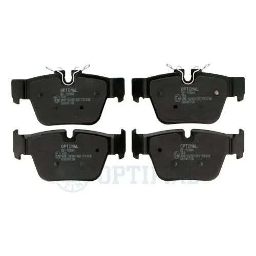 Bremsbelagsatz, Scheibenbremse Hinterachse OPTIMAL BP-12984 Bild Bremsbelagsatz, Scheibenbremse Hinterachse OPTIMAL BP-12984