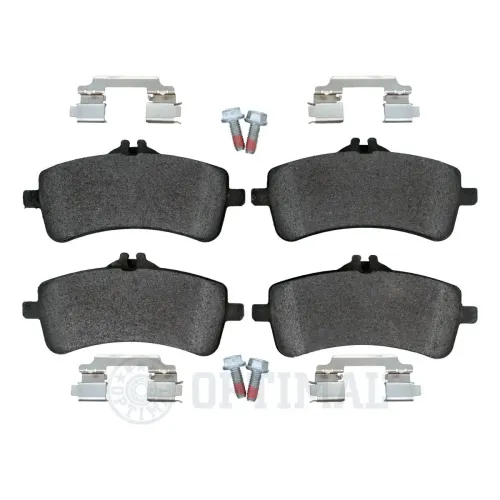 Bremsbelagsatz, Scheibenbremse Hinterachse OPTIMAL BP-12986 Bild Bremsbelagsatz, Scheibenbremse Hinterachse OPTIMAL BP-12986