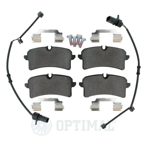 Bremsbelagsatz, Scheibenbremse Hinterachse OPTIMAL BP-12990 Bild Bremsbelagsatz, Scheibenbremse Hinterachse OPTIMAL BP-12990