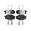 Bremsbelagsatz, Scheibenbremse Vorderachse OPTIMAL BP-12996 Bild Bremsbelagsatz, Scheibenbremse Vorderachse OPTIMAL BP-12996