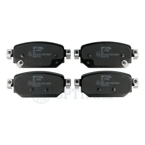 Bremsbelagsatz, Scheibenbremse Hinterachse OPTIMAL BP-12999 Bild Bremsbelagsatz, Scheibenbremse Hinterachse OPTIMAL BP-12999