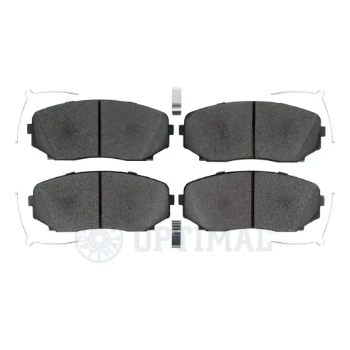 Bremsbelagsatz, Scheibenbremse Vorderachse OPTIMAL BP-13001 Bild Bremsbelagsatz, Scheibenbremse Vorderachse OPTIMAL BP-13001