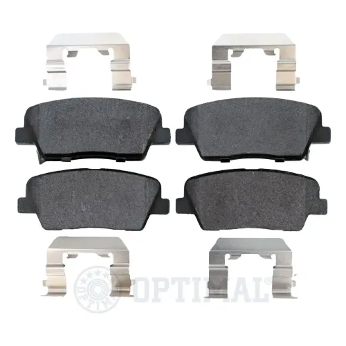 Bremsbelagsatz, Scheibenbremse Hinterachse OPTIMAL BP-13005 Bild Bremsbelagsatz, Scheibenbremse Hinterachse OPTIMAL BP-13005