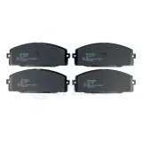 Bremsbelagsatz, Scheibenbremse Vorderachse OPTIMAL BP-13006