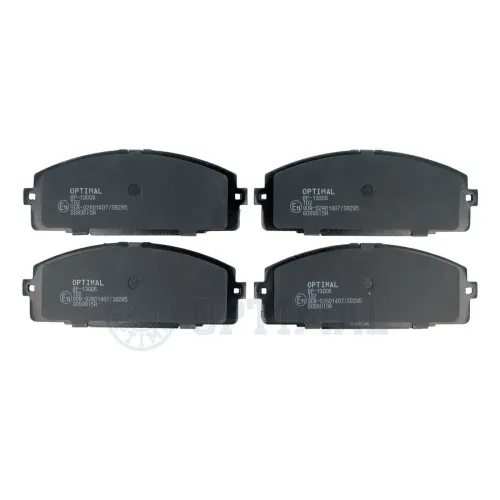 Bremsbelagsatz, Scheibenbremse Vorderachse OPTIMAL BP-13006 Bild Bremsbelagsatz, Scheibenbremse Vorderachse OPTIMAL BP-13006