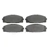 Bremsbelagsatz, Scheibenbremse Vorderachse OPTIMAL BP-13006 Bild Bremsbelagsatz, Scheibenbremse Vorderachse OPTIMAL BP-13006